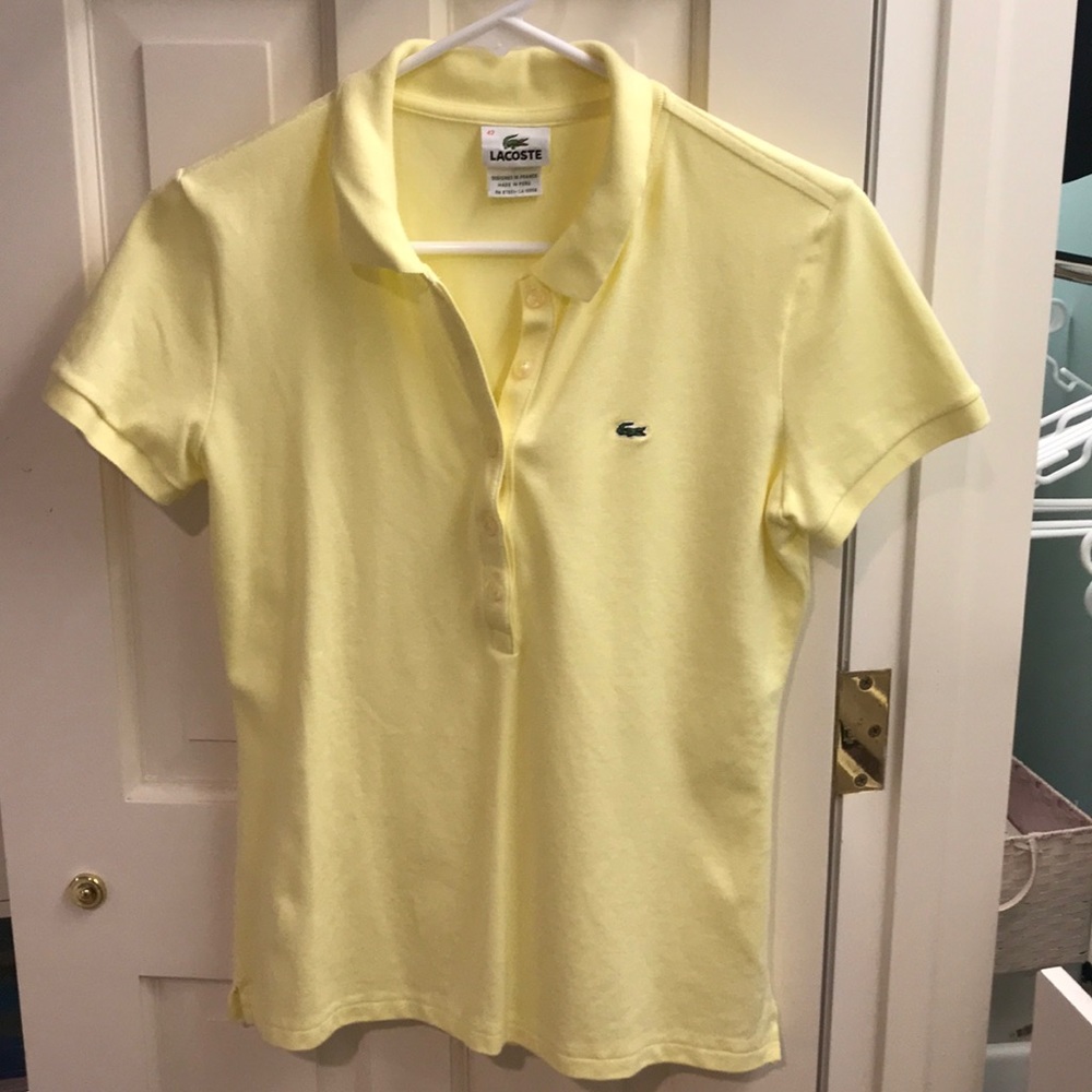 women’s Lacoste polo- worn 1x